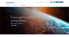 Desktop Screenshot of cadmusgroup.com