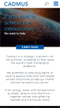 Mobile Screenshot of cadmusgroup.com